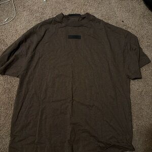 Essentials Men's Short-Sleeve Crewneck T-Shirt - Dark Brown